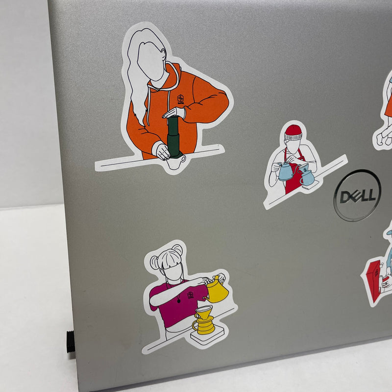 Crosby Coffee Laptop Sticker