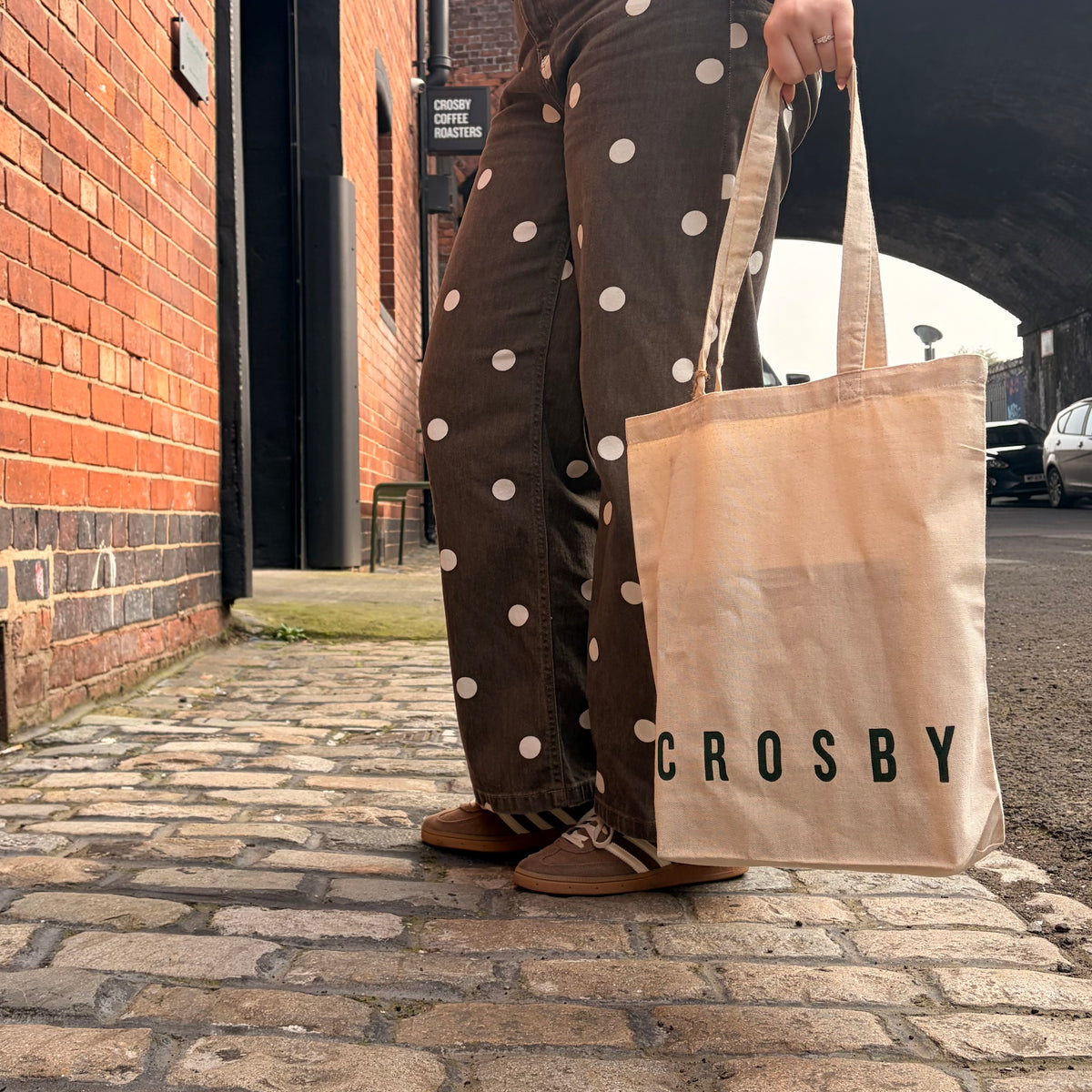 Crosby Coffee Organic Tote Bag