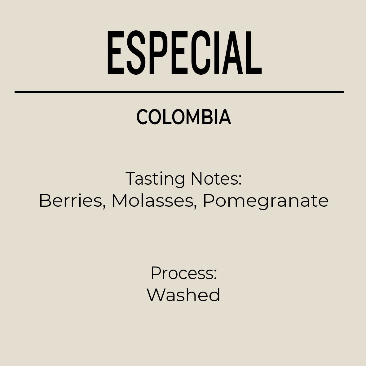 Colombia, Tolima Especial