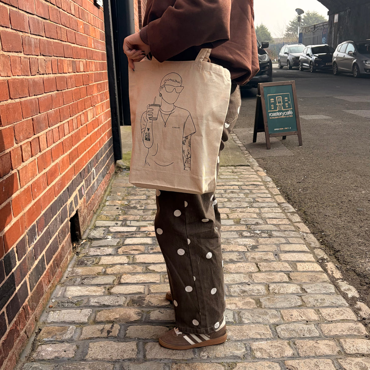 Crosby Coffee Organic Tote Bag