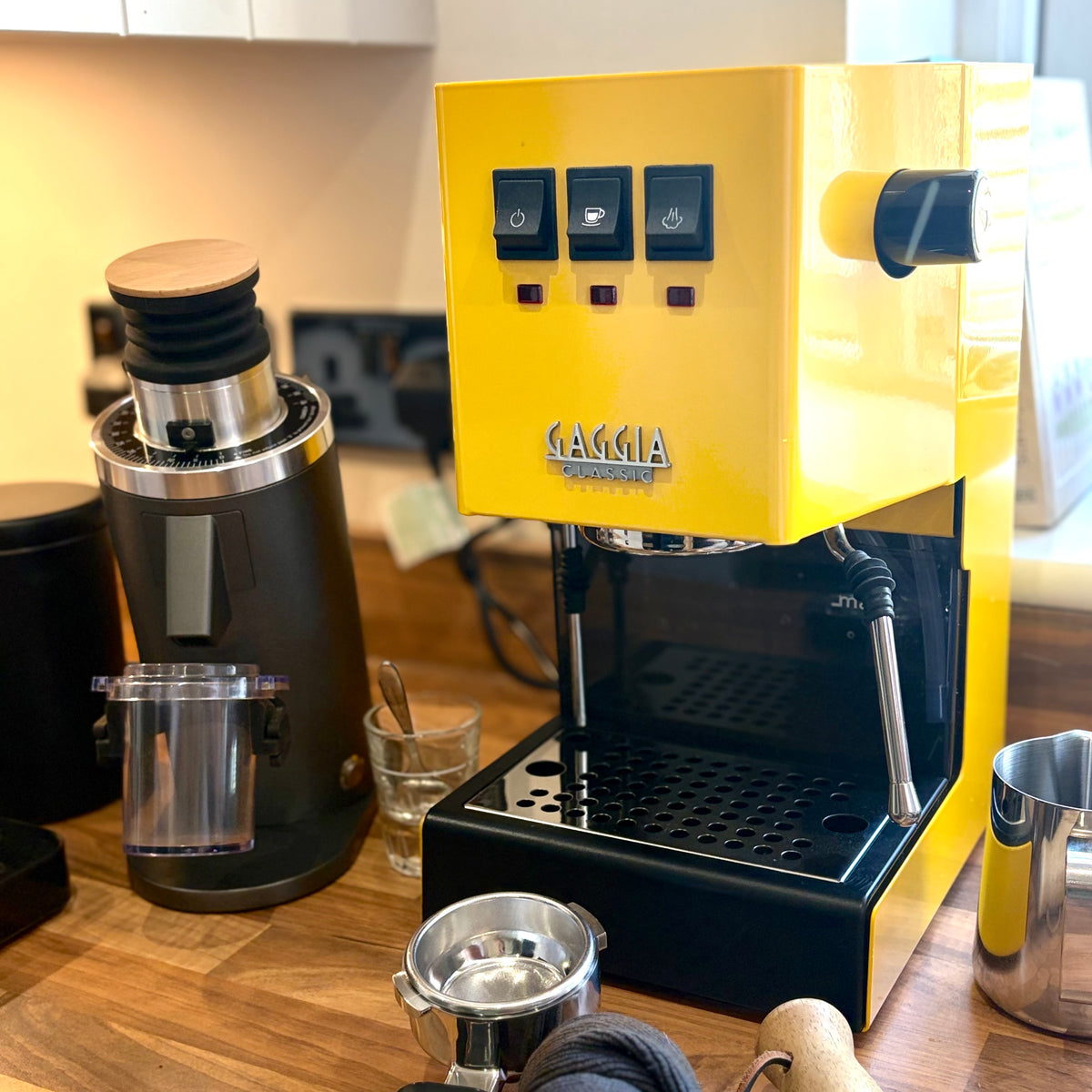 Gaggia Sunshine Yellow