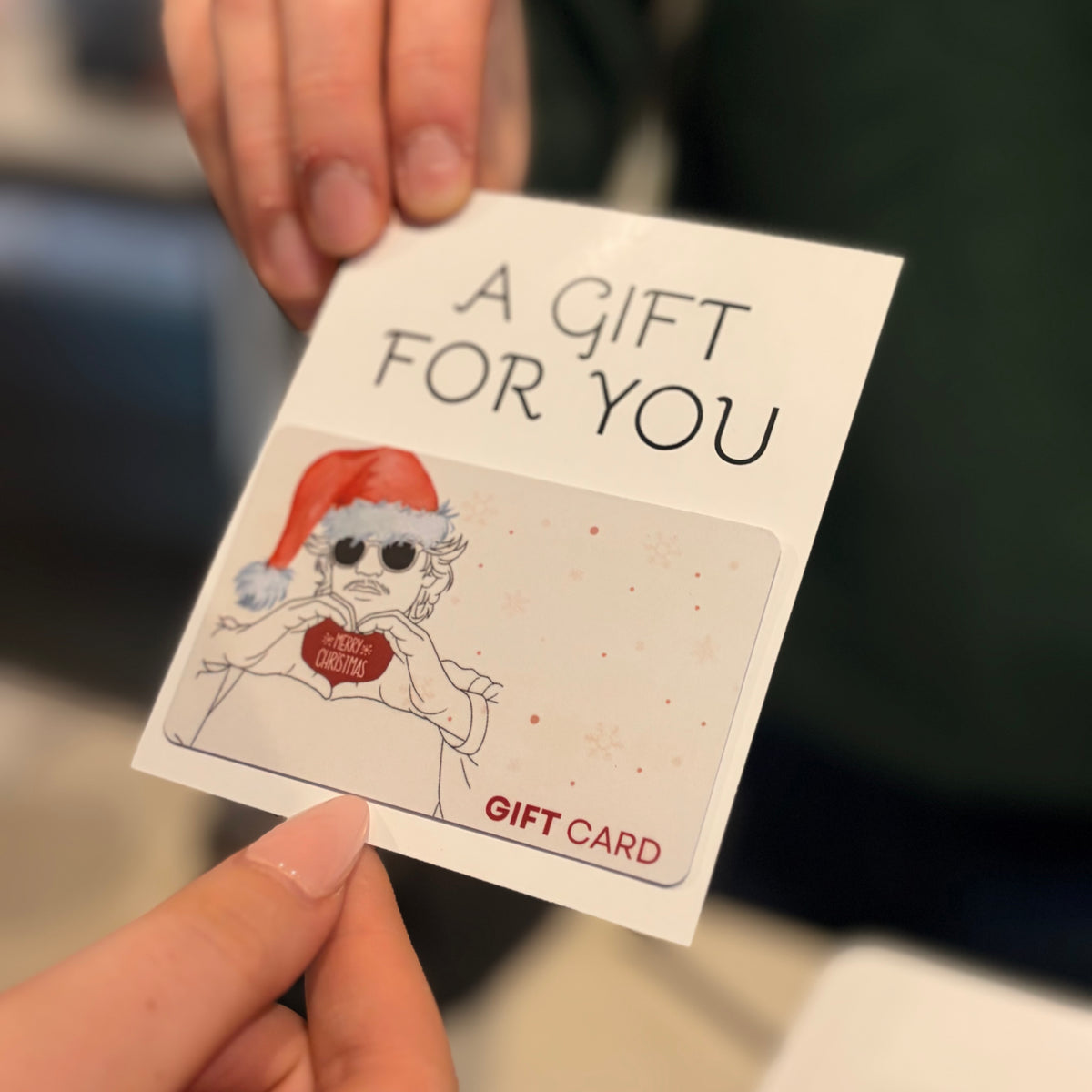 In-Store only Gift Card - LIMITED CHRISTMAS DESIGN