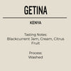 Kenya Nyeri County Getina Coffee