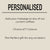 Personalised Coffee Bag