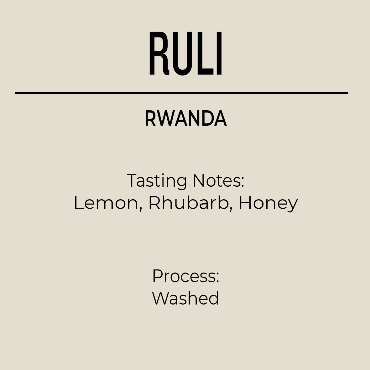 Rwanda, Gakenke, Ruli Coffee
