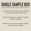 Single Origin Sample Box