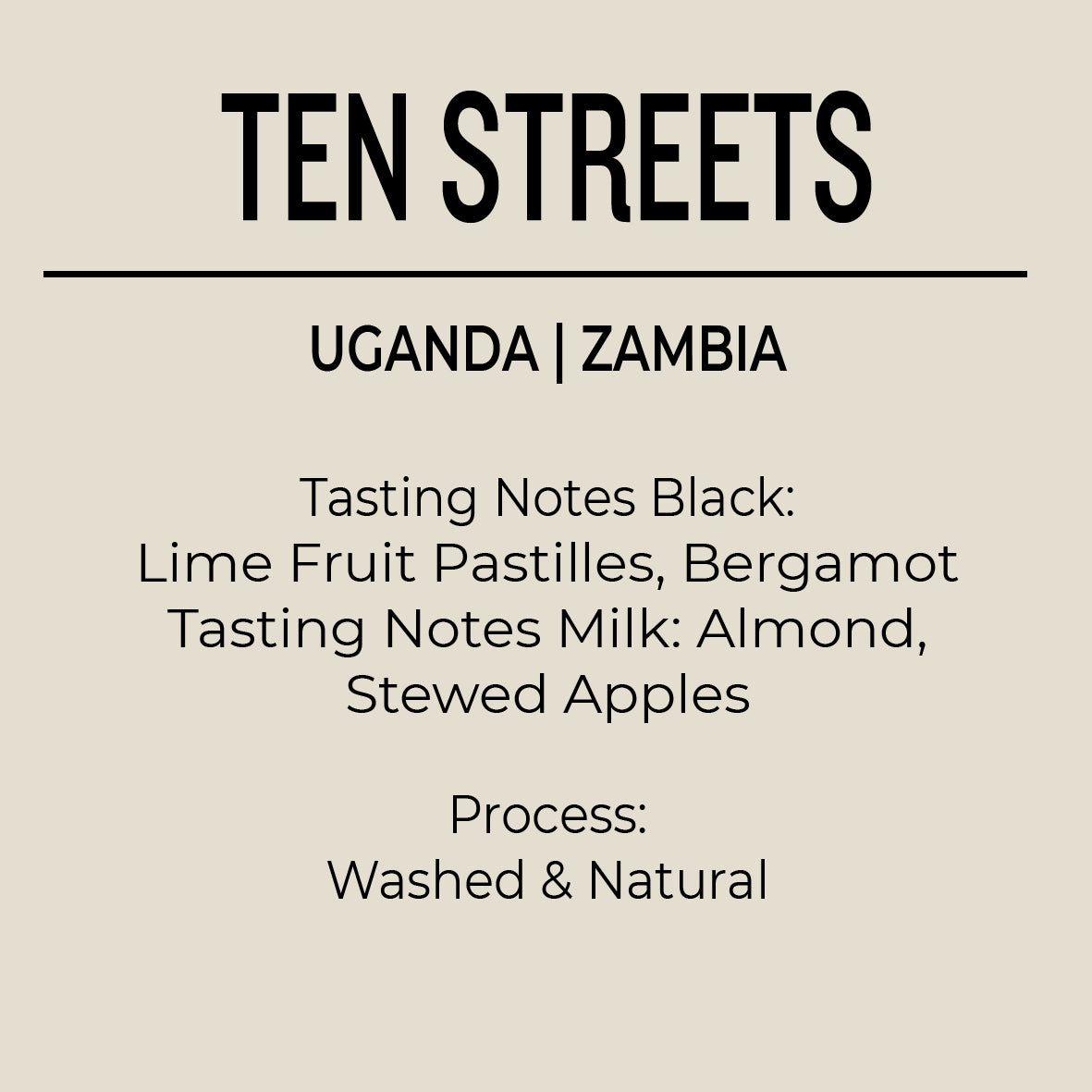 Ten Streets Blend