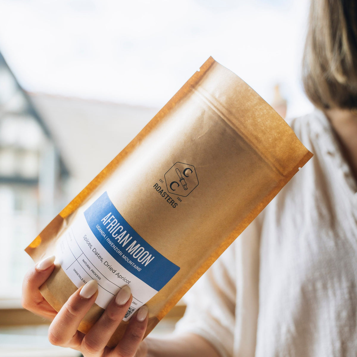 Uganda, Rwenzori Mountains, African Moon Coffee